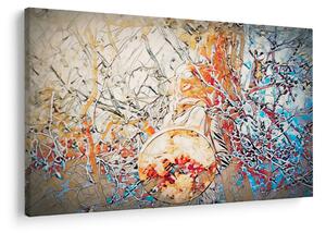 Kép - Mozaik absztrakció (90x60 cm)