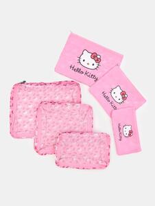 Sinsay - Utazási rendszerező készlet Hello Kitty - rózsaszín