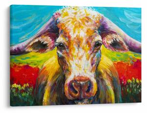 Kép - Festett tehén (70x50 cm)