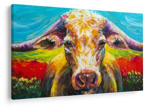 Kép - Festett tehén (90x60 cm)