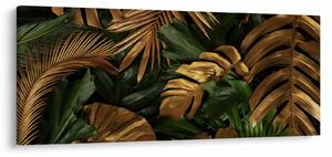 Kép - Arany levelek (120x50 cm)