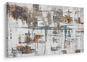 Kép - Absztrakt vonások (90x60 cm)