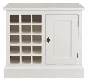 Brighton boros szekrény 85cm fehér
