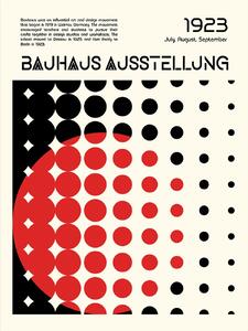 Illusztráció Bauhaus Ausstellung, Retrodrome, (30 x 40 cm)