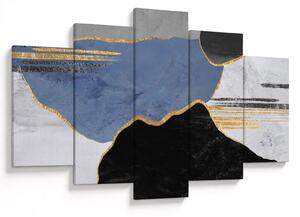 Kép - Texturált formák (150x105 cm)