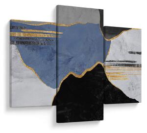 Kép - Texturált formák (90x60 cm)