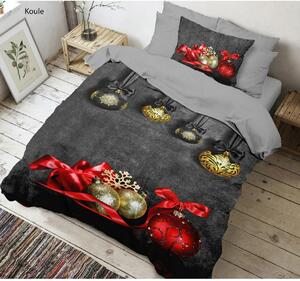 Qualitytex Pamut ágynemű karácsonyi dekoráció 3D ,140 x 200 cm, 70 x 90 cm, 140 x 200 cm, 70 x 90 cm