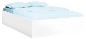 BELLA ágy 140x200 cm, fehér Ágyrács: Lamellás ágyrács, Matrac: Matrac nélkül