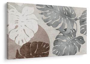 Kép - Design levelekkel (90x60 cm)