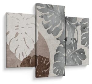 Kép - Design levelekkel (90x60 cm)