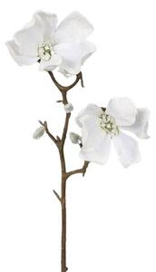 Műhavas Magnólia művirág fehér, 49 cm