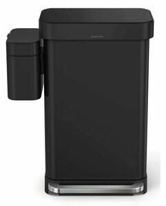 Simplehuman hulladékgyűjtő komposztálható hulladékhoz 4 l fekete