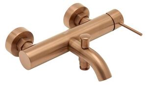 Kád csaptelep SAT Aurum zuhanyszett nélkül 150 mm csiszolt rozéarany SATBAUR222BRG