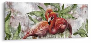 Kép - Flamingók (120x50 cm)