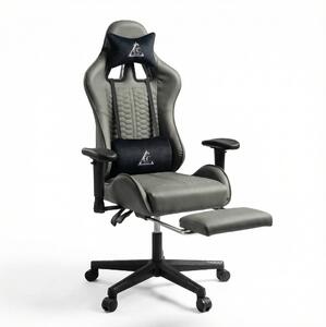 JAKS Gamer szék szürke ökobőr EvoChair