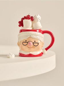 Sinsay - Bögre Mrs. Claus karácsonyi mintával - többszínű