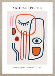 Abstract colorful faces no.1 kép