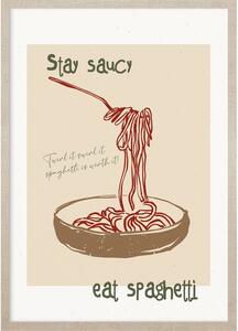 Bowl of spaghetti kép