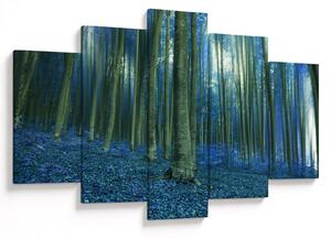 Kép - Kék erdő (150x105 cm)
