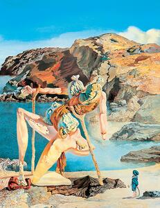 Művészeti nyomat Le spectre des sex appeal, Salvador Dalí