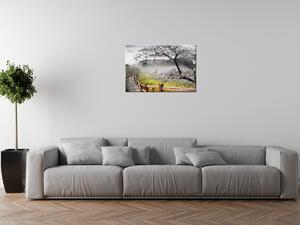 Gario Vászonkép Virágzó meggyfa Méret: 60 x 40 cm