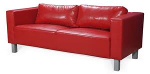 Háromszemélyes kanapé Valery III (piros). 616137