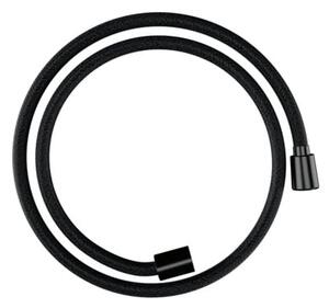 Zuhanycső Hansgrohe Designflex csiszolt fekete króm 28220340