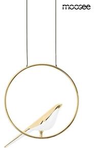 MOOSEE BIRD Arany-Fehér LED Függőlámpa