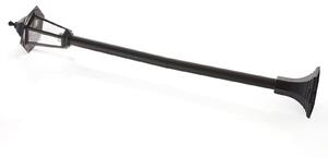 Kültéri Lámpa Lindby, Nane, dimmable, Fekete, Erkély, Műanyag, Antik