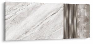 Kép - Márvány ezüst vonalakkal (120x50 cm)