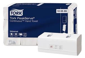 Kéztörlő, hajtogatott, H5 rendszer, 1 rétegű, Universal, TORK PeakServe, fehér (KHH684)