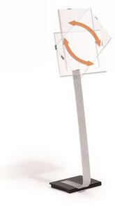 Padlóállvány, A3, DURABLE INFO SIGN, ezüst (DB481323)