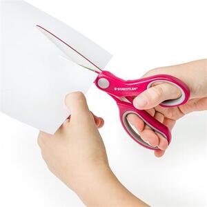 Olló, hobbi, 17 cm, STAEDTLER Noris&reg; 965, vegyes színek (TS96517PBK)