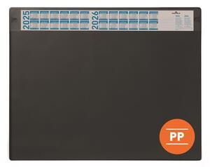 Könyökalátét, 650x480 mm, éves naptárral, DURABLE, fekete (DB722501)