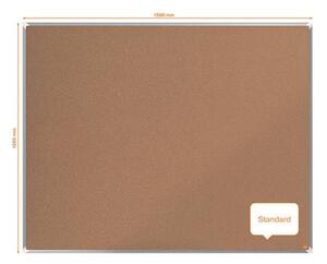 Parafatábla, 150x120 cm, alumínium keret, NOBO Premium Plus (VN15183)