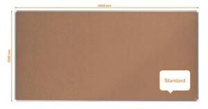Parafatábla, 240x120 cm, alumínium keret, NOBO Premium Plus (VN15186)
