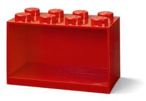 Polc, LEGO Brick 2x4, piros (L41151730)