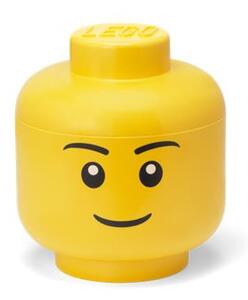 Tárolódoboz, fej, nagy, LEGO, Boy (L40321724)