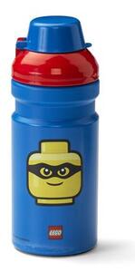 Kulacs, 390 ml, LEGO Classic, kék-piros-mintás (L40560001)