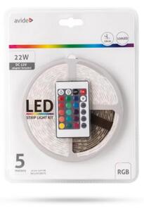 LED szalag, 5m, 150 LED, 7,2W, 1650lm, RGB, AVIDE (AVLEDSZ02)