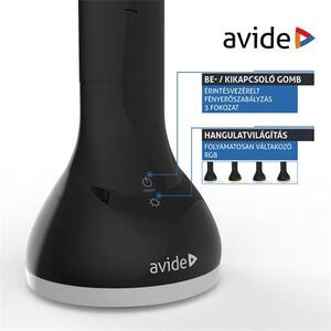 Asztali lámpa, LED, 4W, AVIDE Calendar, fekete (AVALRGBB)