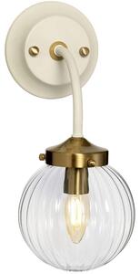 Elstead Elstead - Fali lámpa COSMOS 1xE14/60W/230V fehér/sárgaréz ED0303