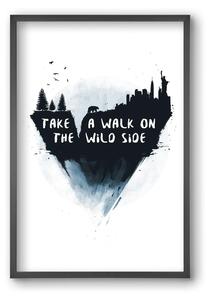 Walk on the wild side - falikép keretben | artbridge