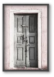 Door to Assos - falikép keretben | artbridge