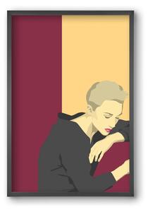 Melancholy - falikép keretben | artbridge