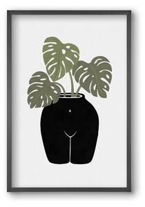 Body-tanical Vase - falikép keretben | artbridge