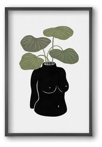 Boob-tanical Vase - falikép keretben | artbridge