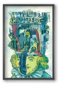 Shakespeare - falikép keretben | artbridge