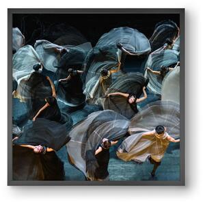 Ocean of skirts 2 square - falikép keretben | artbridge