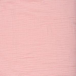 Rózsaszín muszlin gyerek takaró 75x75 cm – Bébé Douceur